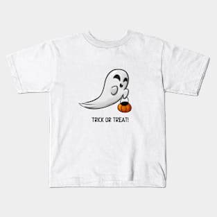 Trick or Treat! Ghost Kids T-Shirt